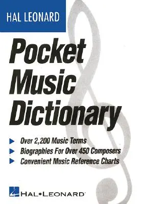 Kieszonkowy słownik muzyczny Hal Leonard - The Hal Leonard Pocket Music Dictionary