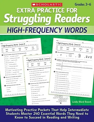 Słowa o wysokiej częstotliwości, klasy 3-6 - High-Frequency Words, Grades 3-6