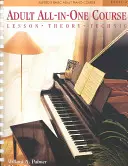 Alfred's Basic Adult All-In-One Course, Bk 1: Lesson * Theory * Technic, książka w oprawie grzebieniowej - Alfred's Basic Adult All-In-One Course, Bk 1: Lesson * Theory * Technic, Comb Bound Book