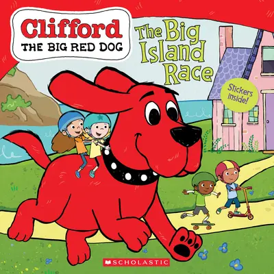 Wyścig na Wielkiej Wyspie (Clifford the Big Red Dog Storybook) [z naklejkami] - The Big Island Race (Clifford the Big Red Dog Storybook) [With Stickers]