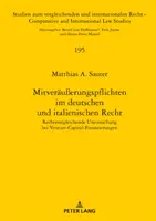 Obowiązki koasekuracyjne w prawie niemieckim i włoskim: analiza prawnoporównawcza finansowania venture capital - Mitveraeuerungspflichten Im Deutschen Und Italienischen Recht: Rechtsvergleichende Untersuchung Bei Venture-Capital-Finanzierungen