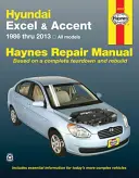 Instrukcja napraw Hyundai Excel & Accent 1986 Thru 2013 Haynes: Wszystkie modele - Hyundai Excel & Accent 1986 Thru 2013 Haynes Repair Manual: All Models