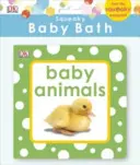 Piszcząca książeczka do kąpieli dla niemowląt Zwierzęta - Squeaky Baby Bath Book Baby Animals