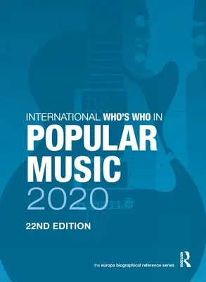 International Who's Who w muzyce popularnej 2020 - International Who's Who in Popular Music 2020