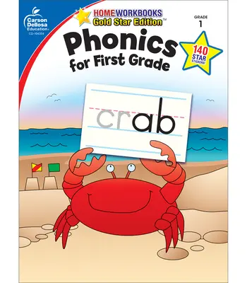 Fonika dla klasy pierwszej, klasa 1: Gold Star Edition - Phonics for First Grade, Grade 1: Gold Star Edition