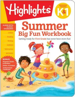 Summer Big Fun Zeszyt ćwiczeń dla klas K i 1 - Summer Big Fun Workbook Bridging Grades K & 1