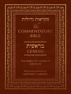 Biblia Komentatorów: Księga Rodzaju: Rubin JPS Miqra'ot Gedolot - The Commentators' Bible: Genesis: The Rubin JPS Miqra'ot Gedolot