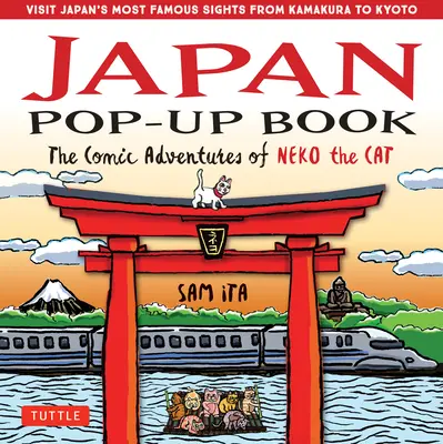 Japan Pop-Up Book: Komiksowe przygody kota Neko - Japan Pop-Up Book: The Comic Adventures of Neko the Cat