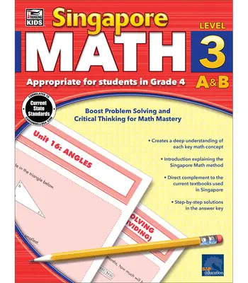 Singapore Math, klasa 4 - Singapore Math, Grade 4