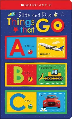 ABC Things That Go: Scholastic Early Learners (Przesuń i znajdź) - ABC Things That Go: Scholastic Early Learners (Slide and Find)