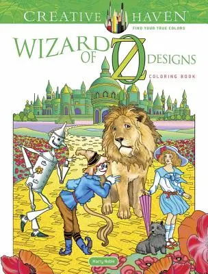 Kolorowanka Creative Haven Wizard of Oz Designs - Creative Haven Wizard of Oz Designs Coloring Book