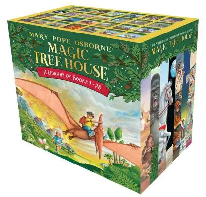 Magiczny domek na drzewie, książki 1-28, zestaw pudełkowy - Magic Tree House Books 1-28 Boxed Set