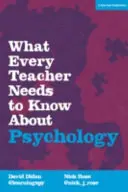 Co każdy nauczyciel powinien wiedzieć o psychologii - What Every Teacher Needs to Know About Psychology