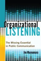 Słuchanie organizacyjne; brakujący element komunikacji publicznej - Organizational Listening; The Missing Essential in Public Communication