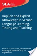 Wiedza ukryta i jawna w uczeniu się, testowaniu i nauczaniu języka drugiego - Implicit and Explicit Knowledge in Second Language Learning, Testing and Teaching