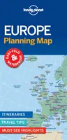 Lonely Planet Europa Mapa planowania 1 - Lonely Planet Europe Planning Map 1