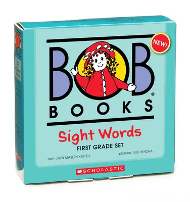 Bob Books - Sight Words First Grade Box Set Phonics, od 4 lat, pierwsza klasa, Flashcards (Stage 2: Emerging Reader) - Bob Books - Sight Words First Grade Box Set Phonics, Ages 4 and Up, First Grade, Flashcards (Stage 2: Emerging Reader)