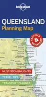 Lonely Planet Queensland Mapa planowania 1 - Lonely Planet Queensland Planning Map 1