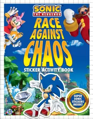 Wyścig z Chaosem: Naklejkowa książka aktywności - Race Against Chaos Sticker Activity Book