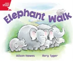 Rigby Star Guided Reception: Poziom czerwony: Elephant Walk Pupil Book (pojedyncza) - Rigby Star Guided Reception: Red Level: Elephant Walk Pupil Book (single)