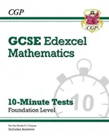 Klasa 9-1 GCSE Matematyka Edexcel 10-minutowe testy - podstawa (zawiera odpowiedzi) - Grade 9-1 GCSE Maths Edexcel 10-Minute Tests - Foundation (includes Answers)