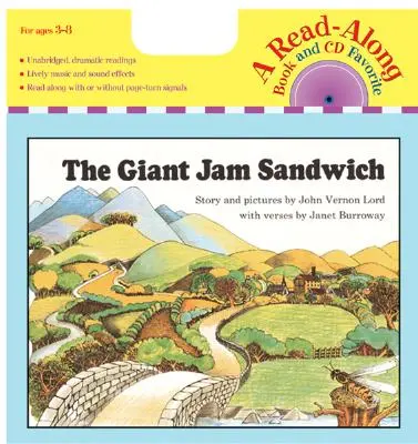 The Giant Jam Sandwich Book & CD [z płytą CD] - The Giant Jam Sandwich Book & CD [With CD]