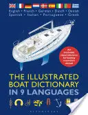 Ilustrowany słownik żeglarski w 9 językach - The Illustrated Boat Dictionary in 9 Languages