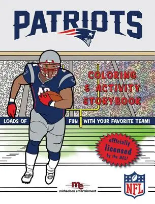 New England Patriots Kolorowanka i książeczka z ćwiczeniami - New England Patriots Coloring & Activity Storybook