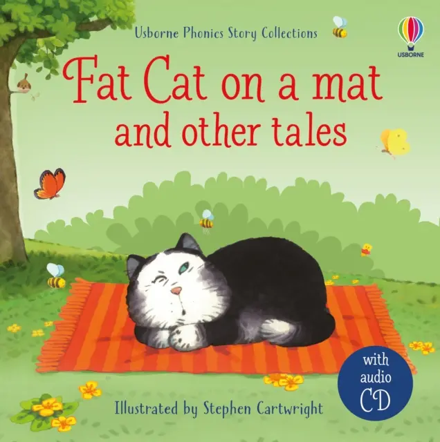 Gruby kot na macie i inne bajki z płytą CD - Fat cat on a mat and other tales with CD