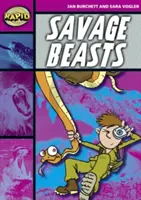 Szybkie czytanie: Savage Beasts (Etap 3, Poziom 3A) - Rapid Reading: Savage Beasts (Stage 3, Level 3A)