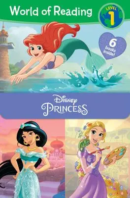 Świat Czytania: Zestaw księżniczek Disneya - World of Reading: Disney Princess Set