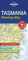 Lonely Planet Tasmania Mapa Planowania 1 - Lonely Planet Tasmania Planning Map 1