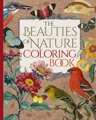 Kolorowanka Piękno natury: Kolorowanie kwiatów, ptaków, motyli i dzikiej przyrody - The Beauties of Nature Coloring Book: Coloring Flowers, Birds, Butterflies, & Wildlife