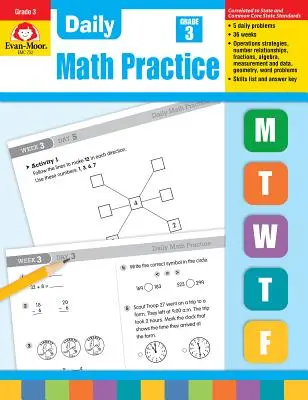 Codzienne ćwiczenia matematyczne, klasa 3 - Daily Math Practice, Grade 3