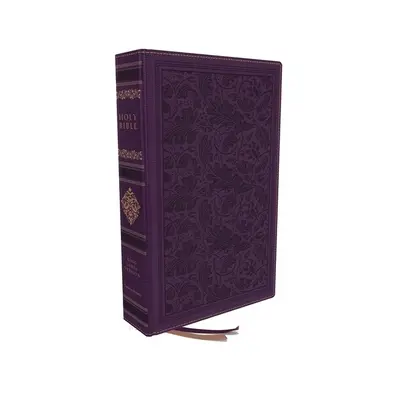 Kjv, Sovereign Collection Bible, Personal Size, Leathersoft, Purple, Red Letter Edition, Comfort Print: Biblia Święta, Wersja Króla Jakuba - Kjv, Sovereign Collection Bible, Personal Size, Leathersoft, Purple, Red Letter Edition, Comfort Print: Holy Bible, King James Version