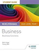 WJEC/Eduqas AS/A-level Year 1 Business Student Guide 2: Funkcje biznesowe - WJEC/Eduqas AS/A-level Year 1 Business Student Guide 2: Business Functions