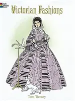 Kolorowanka z modą wiktoriańską - Victorian Fashions Coloring Book