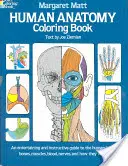 Kolorowanka z anatomią człowieka - Human Anatomy Coloring Book