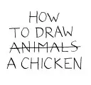 Jak narysować kurczaka - How to Draw a Chicken