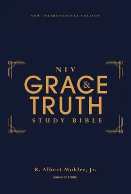 Niv, Biblia do studiowania łaski i prawdy, twarda oprawa, czerwona litera, wygodny druk - Niv, the Grace and Truth Study Bible, Hardcover, Red Letter, Comfort Print