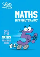 Letts Maths in 5 Minutes a Day Age 7-8 - idealny do użytku domowego - Letts Maths in 5 Minutes a Day Age 7-8 - Ideal for Use at Home