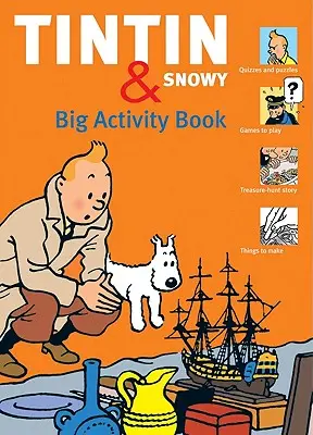 Tintin i Śnieżka - duży zeszyt ćwiczeń - Tintin & Snowy Big Activity Book