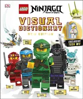 Nowa edycja słownika wizualnego LEGO NINJAGO z wyjątkową minifigurką nastolatka Wu - LEGO NINJAGO Visual Dictionary New Edition - With Exclusive Teen Wu Minifigure