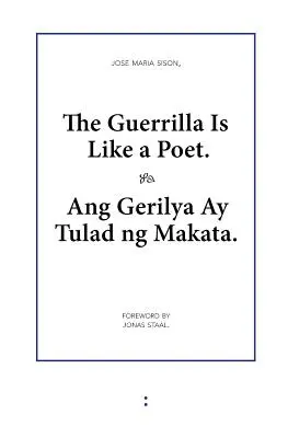 Partyzant jest jak poeta - The Guerrilla Is Like a Poet