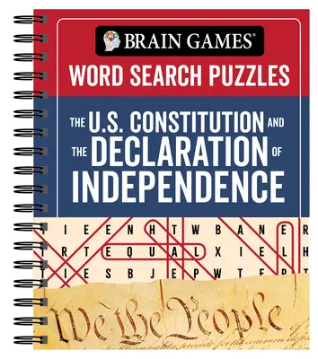 Brain Games - Word Search Puzzles: Konstytucja Stanów Zjednoczonych i Deklaracja Niepodległości - Brain Games - Word Search Puzzles: The U.S. Constitution and the Declaration of Independence