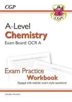 Chemia na poziomie A: Zeszyt ćwiczeń egzaminacyjnych OCR A rok 1 i 2 - zawiera odpowiedzi - A-Level Chemistry: OCR A Year 1 & 2 Exam Practice Workbook - includes Answers