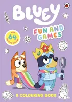 Bluey: Kolorowanka z grami i zabawami - Oficjalna kolorowanka - Bluey: Fun and Games Colouring Book - Official Colouring Book
