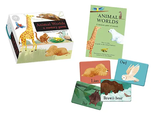 Światy zwierząt: gra pamięciowa - Animal Worlds: A Memory Game