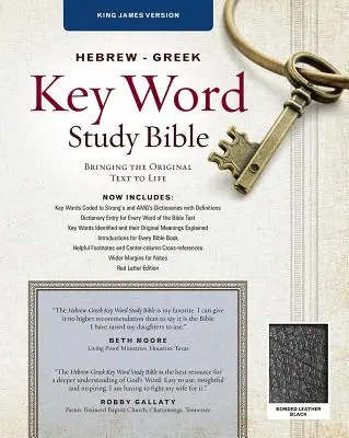 Hebrajsko-grecka Biblia do nauki kluczowych słów - KJV - Hebrew-Greek Key Word Study Bible-KJV