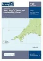 Imray Mapa Y50 - Saint Mary's, Tresco i okoliczne wyspy (mały format) - Imray Chart Y50 - Saint Mary's, Tresco and Surrounding Islands (Small Format)